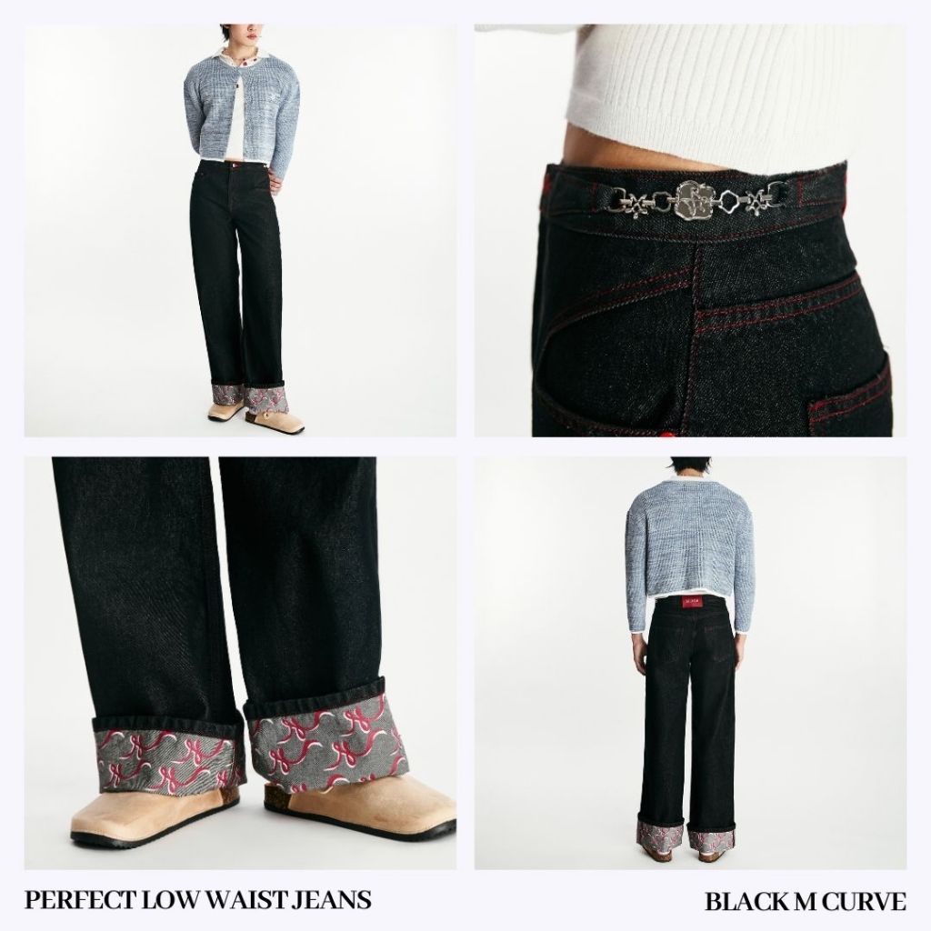 Merge Official - Perfect Low Waist Jeans Seasonal Colors (พร้อมส่ง) รูปที่ 8
