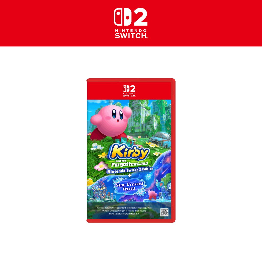 [Nintendo Official Store] Kirby and the Forgotten Land – Nintendo Switch 2 Edition  (แผ่นเกมส์)