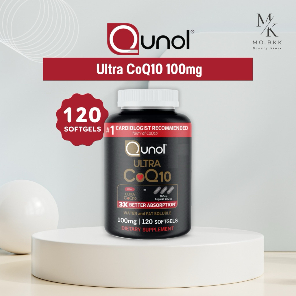 QUNOL Ultra CoQ10 100 mg (120 softgels)