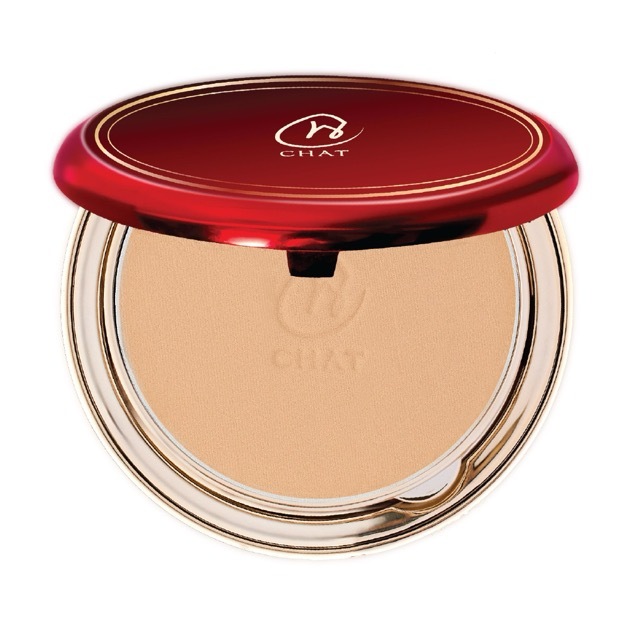 (ของแท้100%) Chat The Endless Luck And Shine Cover Collagen Powder 12 G แป้งคอลลาเจนน้องฉัตร