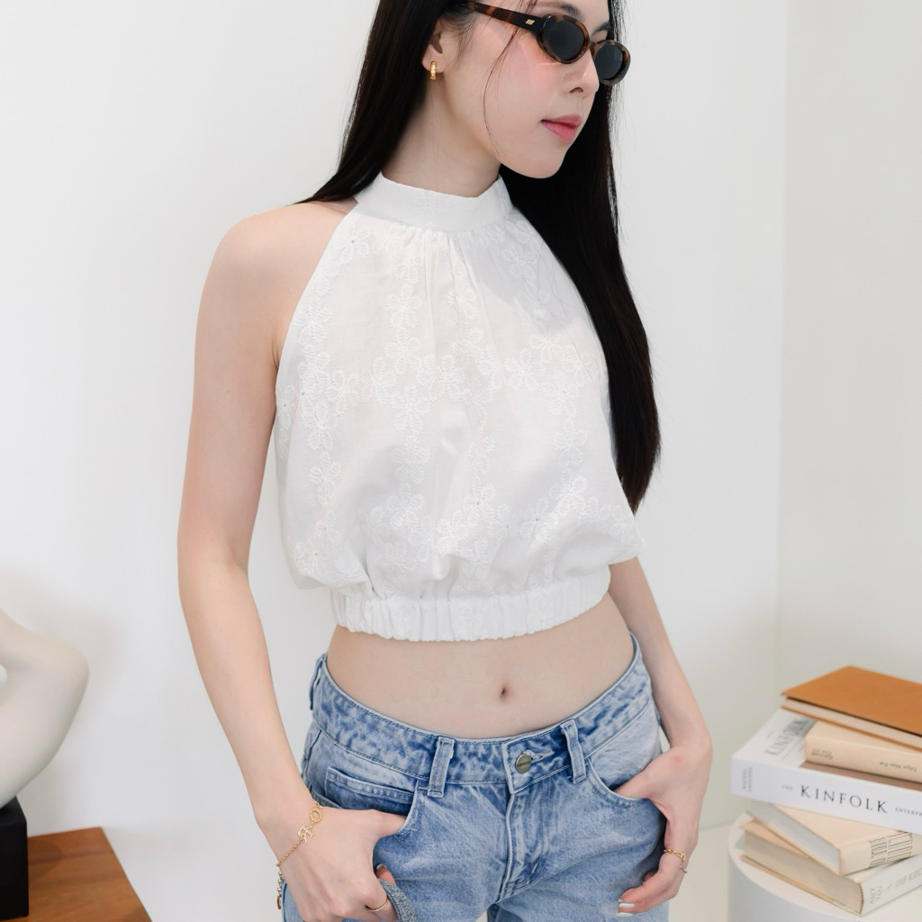 LILGLORY Crunchy Top เสื้อเอวจั๊ม