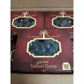 Safawi อินทผาลัม Safawi VIP Dates เกรดพรีเมี่ยมคัดพิเศษ บรรจุกล่อง ขนาด 500g คุณภาพสูง สะดวกต่อการใช้งานและเก็บรักษา