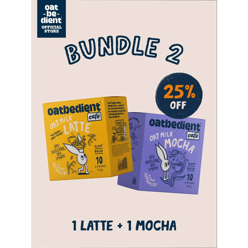 [BUDDYSET 2 กล่อง]  OATBEDIENT Cafe Oat Milk MOCHA 1 box โอทบีเดียนท์ คาเฟ่ นมโอ๊ต พร้อมชง รสมอคค่า