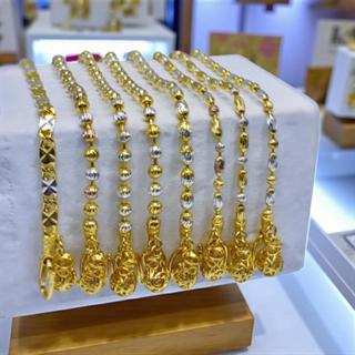 สร้อยข้อมือ 2 กษัตริย์ 3 กษัตริย์ เม็ดมะยม เม็ดข้าว ลายโซ่แบ…