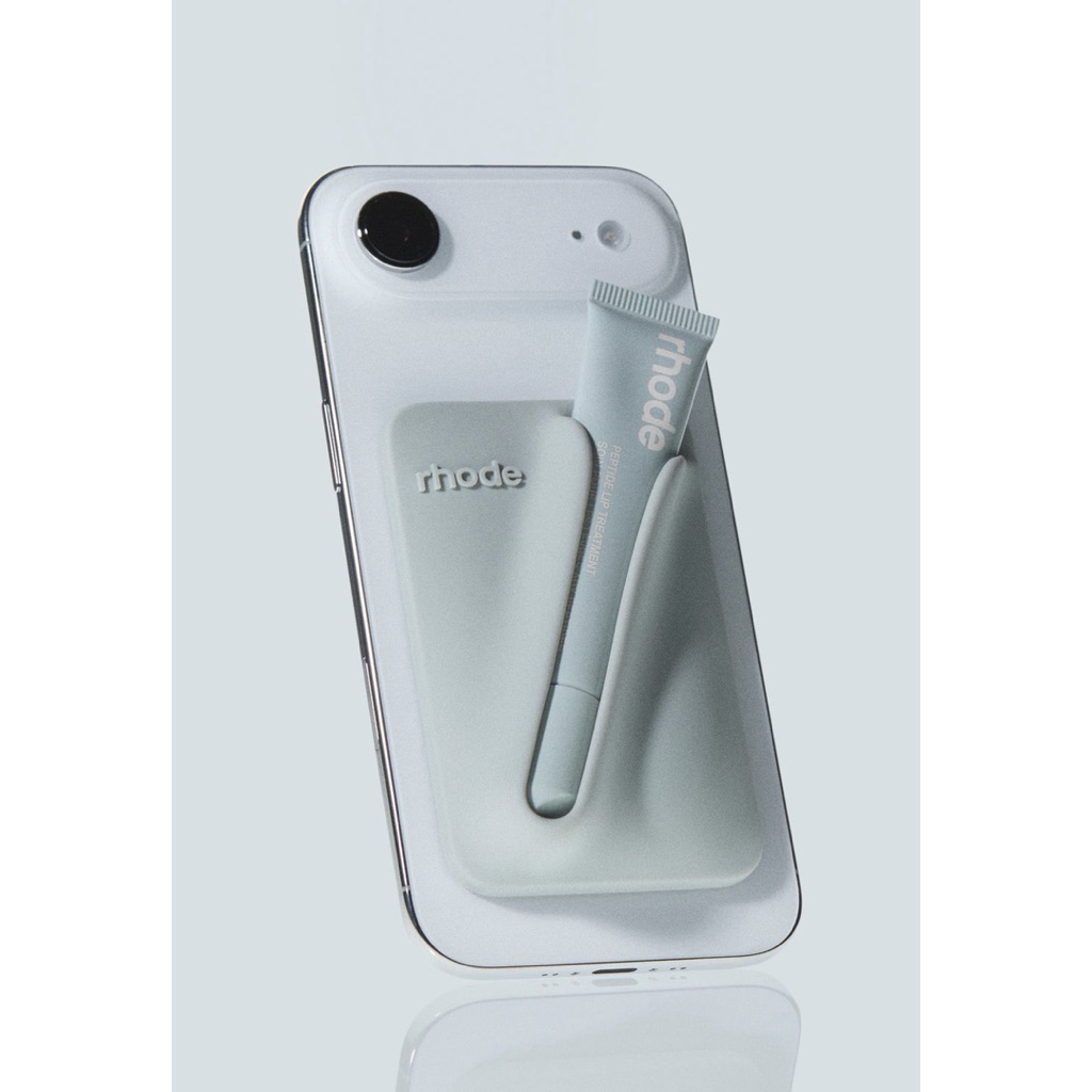 พร้อมส่ง Rhode snap-on lip case (Grey)