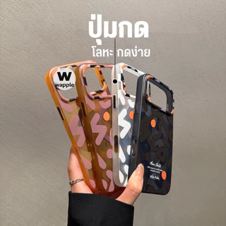 wapple-Case Magnetic Graffiti เคสโทรศัพท์แม่เหล็ก สำหรับรุ่นiPhone13ProMax- 17 17Air 17Pro 17ProMax