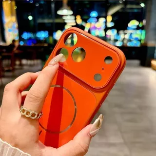 เคสโทรศัพท์มือถือ For iPhone 17 Air 13 11 14 15 16 12 Pro Max 17PROMAX เคสโทรศัพท์แม่เหล็ก ซิลิโคนเหลว แบบแม่เหล็ก