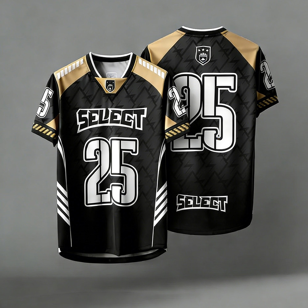 เสื้อกีฬา รุ่นใหม่ 2026 ใส่สบาย คอวี เสื้อยืดแขนสั้น เบาสบายระบายอากาศ JERSEY