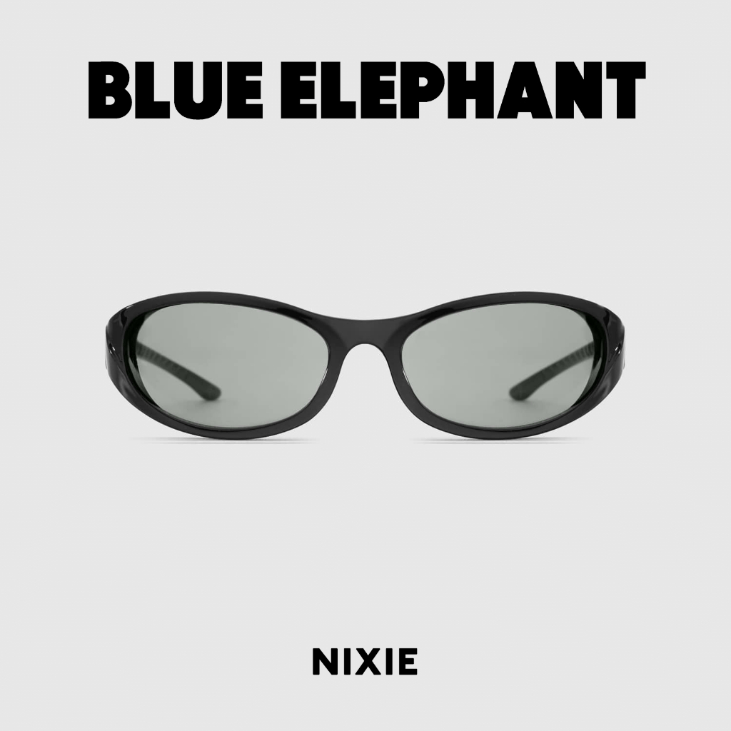 SUNGLASSES BLUE ELEPHANT - NIXIE (Black)