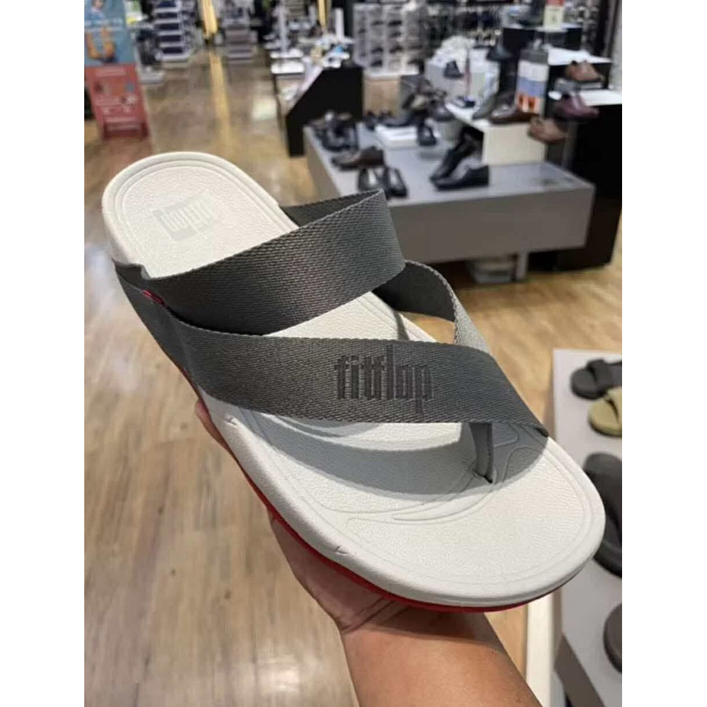 รองเท้า FitFlop ผู้ชาย & ผู้หญิง Size 36---44 งานสายปั๊มโลโก้  # รองเท้าเพื่อสุขภาพ พื้นนุ่ม สายสลิง