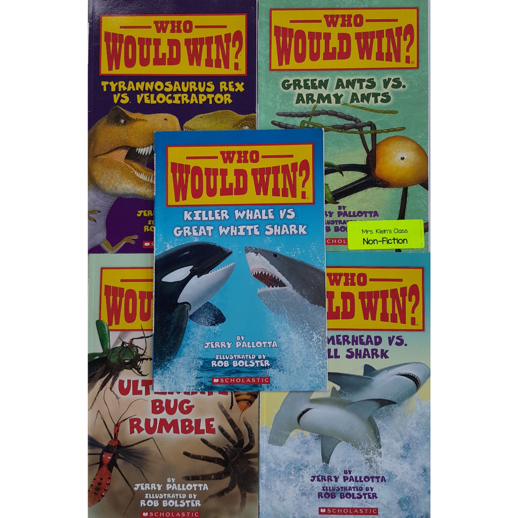 ks52-1 Who would win?  หนังสือมือสอง ปกอ่อน