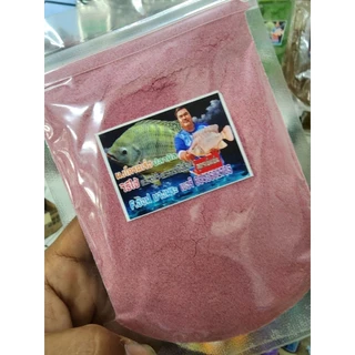 ผงโคตรเร่งปลานิล By.น้าอ๊อฟบางพระ ผงเข้มข้นหอมมาก สำหรับเร่งปลาให้เข้าเหยื่อ