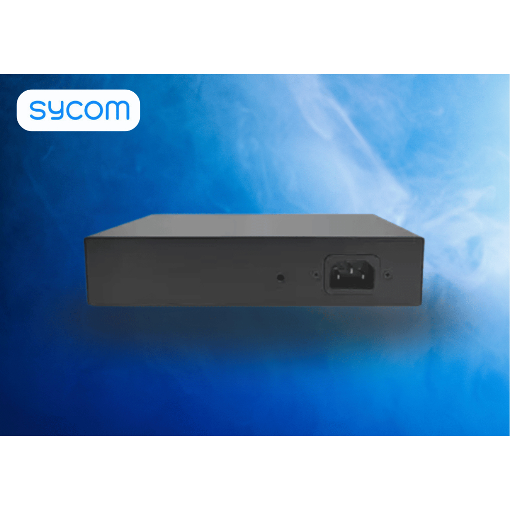 D-LINK สวิตช์ฮับ switch hub Model DES-F1010P-E 8+2 100Mbps 250m