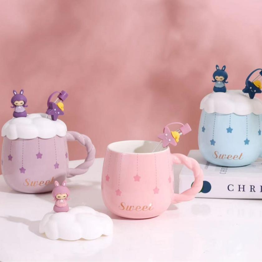 แก้วเซรามิก 450ML ทรงสวยใช้งานได้จริง ออกแบบอย่างตั้งใจ รายละเอียดประณีต