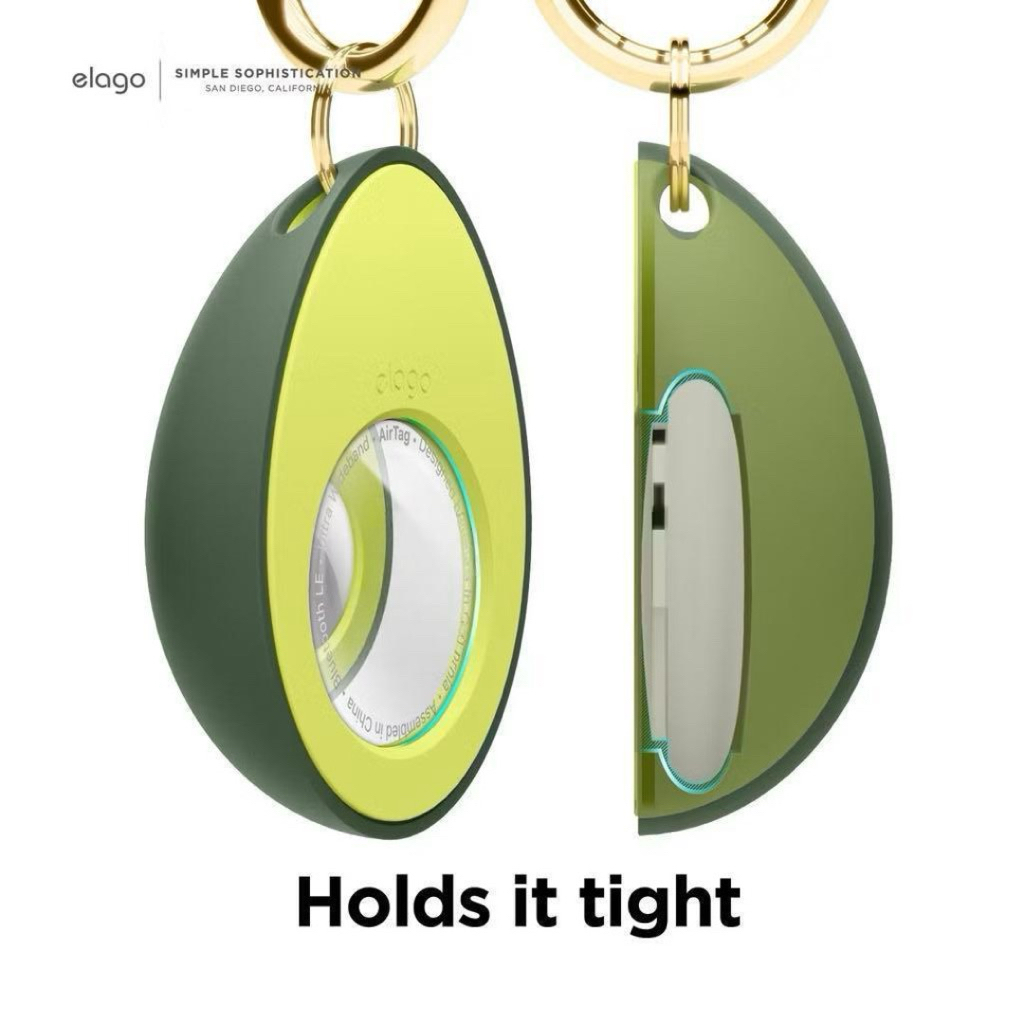 elago Avocado Case for AirTag Case with Keychain เคสสำหรับใส่ AirTags ลิขสิทธิ์แท้จากตัวแทนจำหน่าย - รูปที่ 3