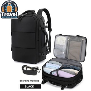 กระเป๋าเป้เดินทางพร้อมช่องใส่รองเท้าความจุขนาดใหญ่กันน้ําเพื…