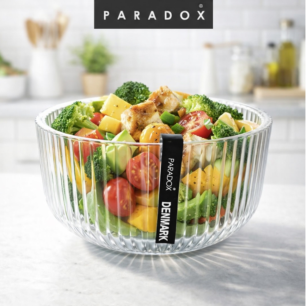 Paradox :  ชามเเก้วสำหรับใส่อาหาร 710 ml Glass Bowl MY496