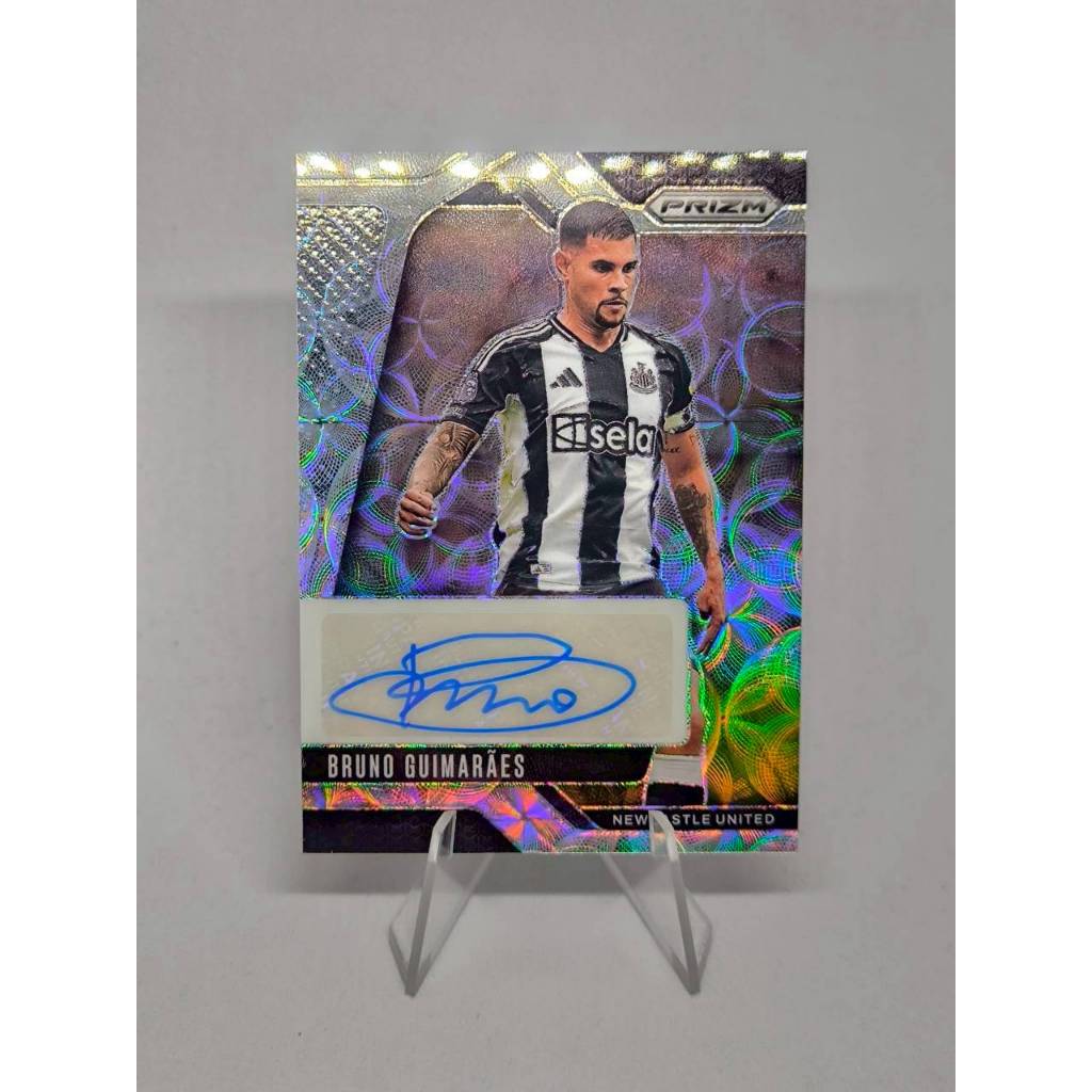 การ์ดลายเซ็นนักฟุตบอล Panini Prizm Signature Auto EPL English Premier League 2024-25
