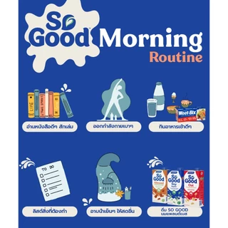[1 กล่อง] So Good โซกู้ด นมโอ๊ต สูตรไม่เติมน้ำตาล Oat Milk Unsweetened 1L | Exp: 20 May 2027