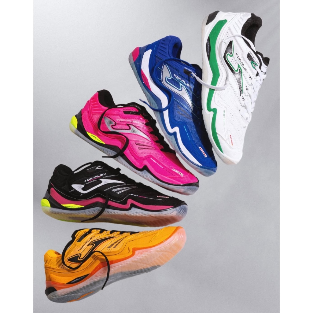 (สินค้าพร้อมส่งในไทย)(ไม่มีกล่อง) สินค้าลิขสิทธ์จากสเปน รองเท้าฟุตซอล JOMA TOPFLEX ULTIMATE พื้น Carbon+Foam Reactive !!