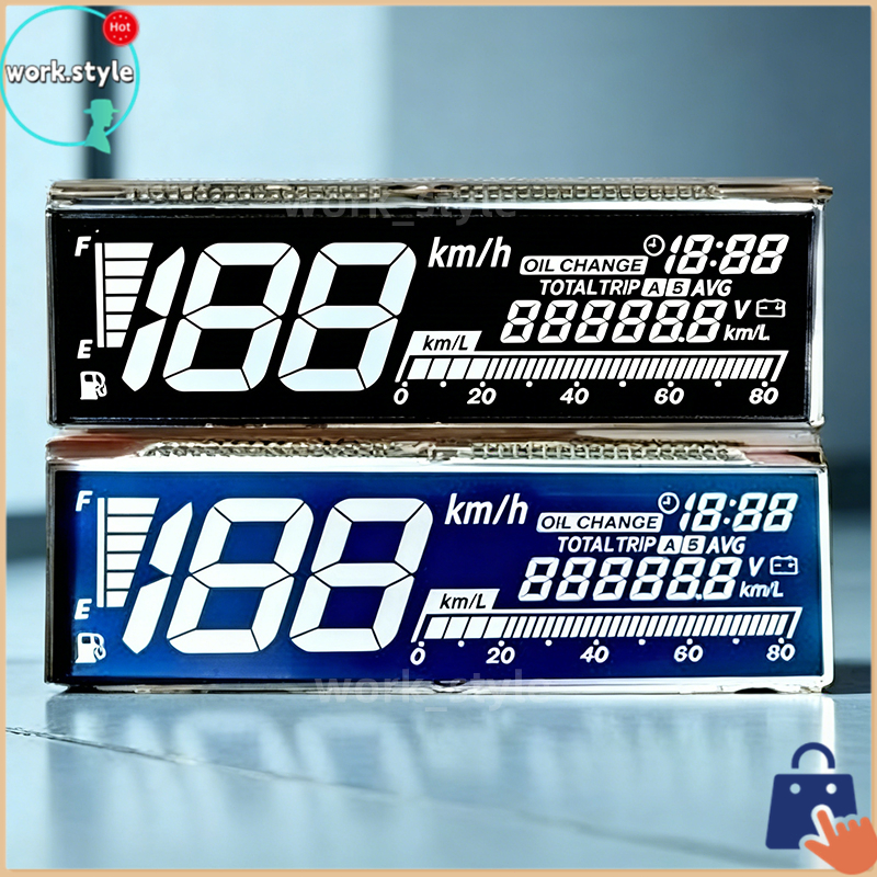 🚚จัดส่งตอนนี้🔥จอ LCD มาตรวัด Honda Click 125i 150i 2018-2025 แสดงความเร็ว ระยะทาง เชื้อเพลิง สำหรับเปลี่ยนหน้าปัดเดิม