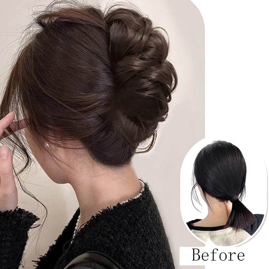 แฟชั่นใหม่คลิปผม 13 ซม. คลิปวิกผมปุยคลิปหางม้าสำหรับสุภาพสตรีคลิปพลาสติก - รูปที่ 6