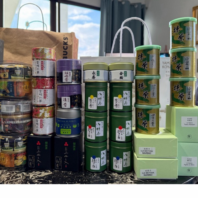 พร้อมส่ง matcha จาก uji kanbayashi shunsho honten, matcha replublic, marukyu koyamaen, ocha no kanba