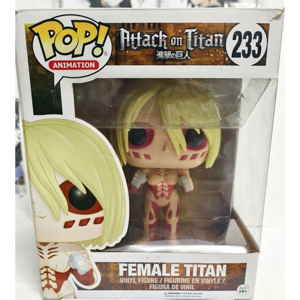 Funko Pop female titan 233 attack on titan ป๊อบไททันหญิง​ แอนนี่​ ของแท้