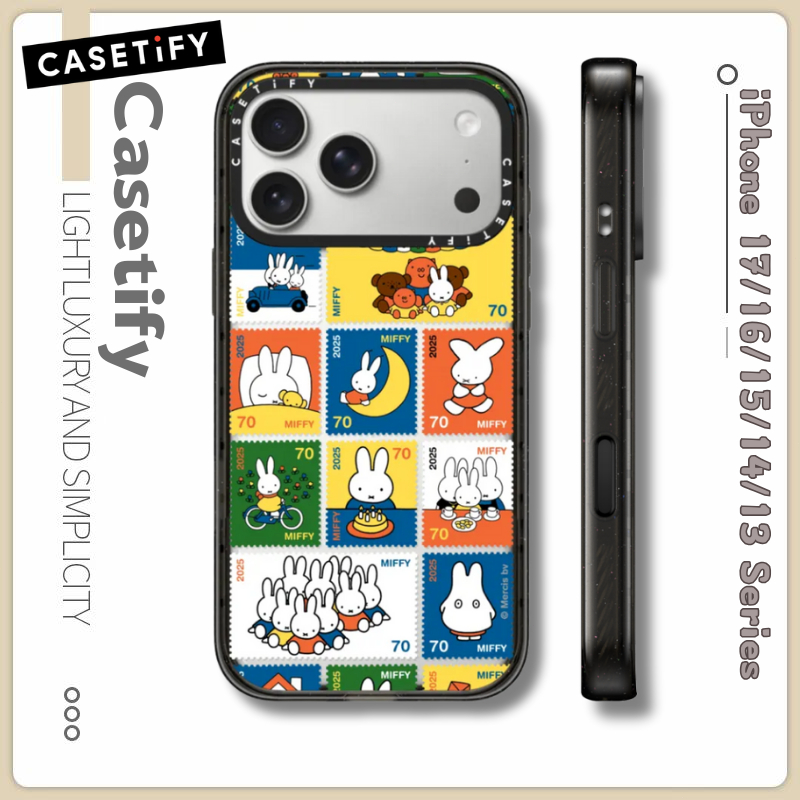 CASETiFY | Miffy Series Classic Pattern Case เคสมือถือ เคส iPhone 17/16/15/14/13 Series