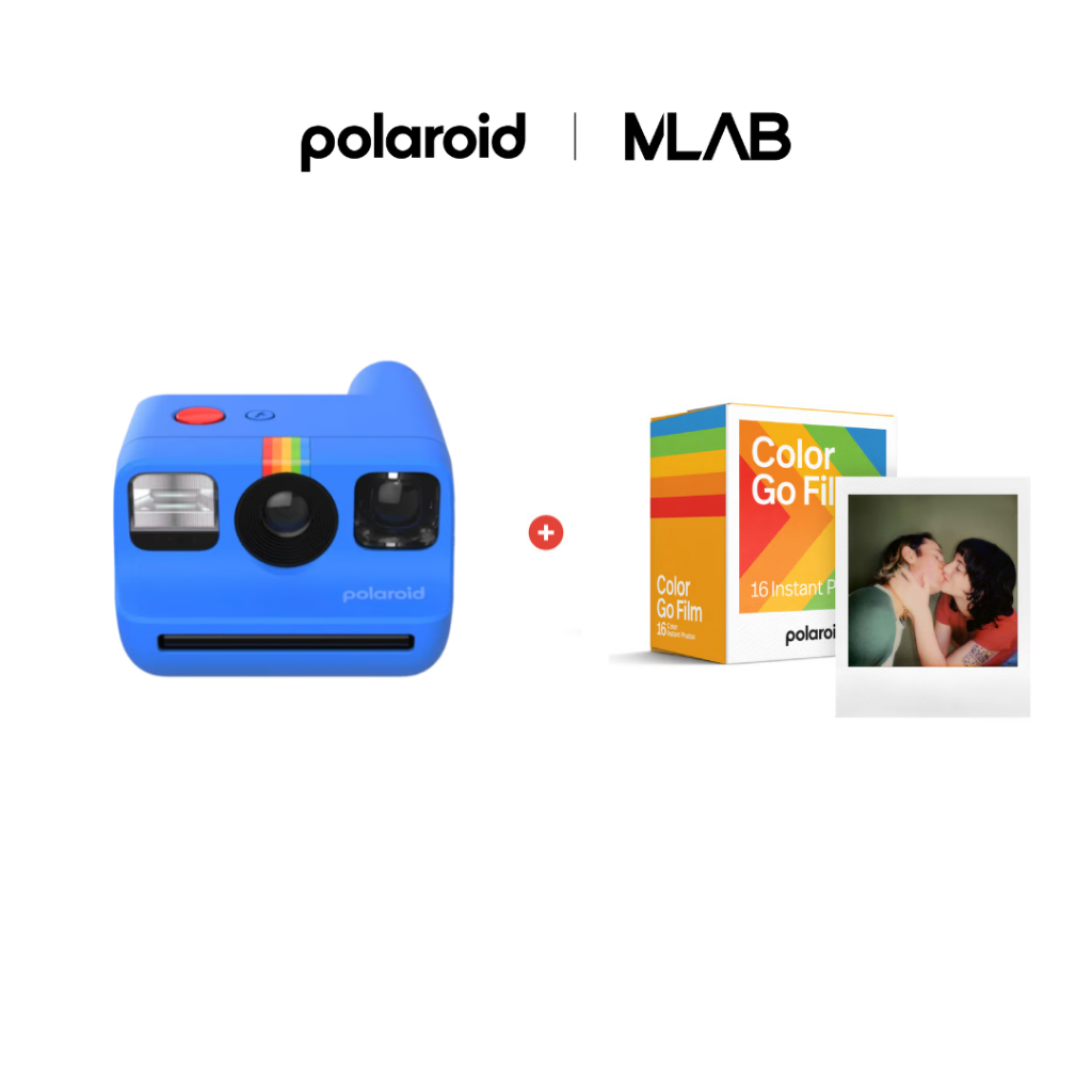 [Polaroid] Polaroid Go Generation 2 กล้องโพลารอยด์ + ฟิล์มสี Polaroid Go 16 ภาพ (Bundle Set)
