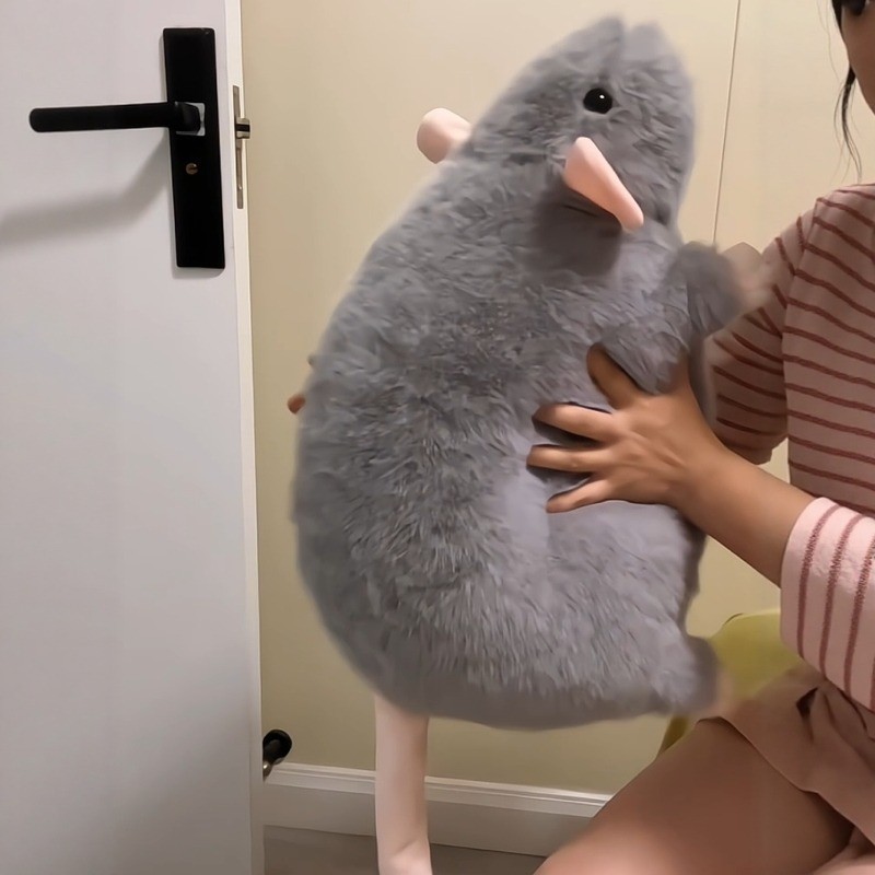 🐭ส่งจากไทย🐭 35/90cmตุ๊กตาหนูดอกไม้ ขนาดใหญ่ดอกไม้สาขาหนู ตุ๊กตาน่ารักการ์ตูนนุ่ม ของขวัญวันเกิด - รูปที่ 4