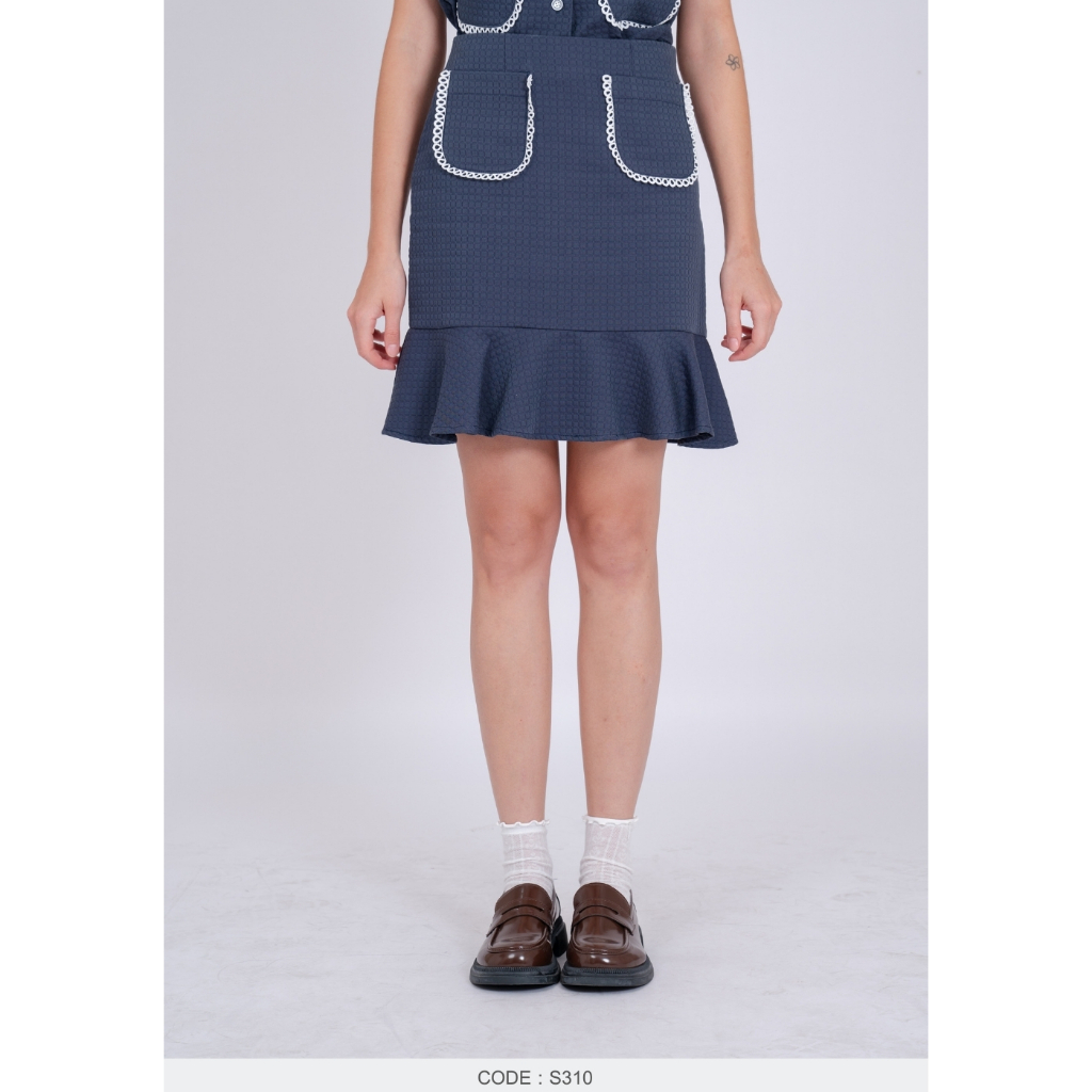 AMILA Skirt AM-S310 ซาชิ แบบสั้น IGPU25-12