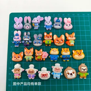 J178G เรซิ่นการ์ตูนดีไอวายแพ็คละ 10 ชิ้น