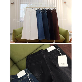 Heartmade-Solie wild-leg jeans👖🪡(s-3xl)สินค้าพรัอมส่ง