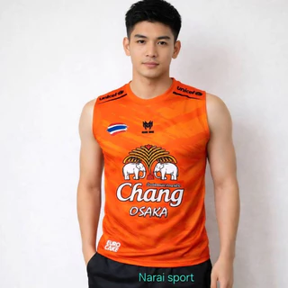 ***ของแท้ส่งไว*** MOON DOGE เสื้อกีฬาแขนกุด เสื้อฟุตบอล EX2 ผ้าไมโครพิมพ์ลาย ใส่สบาย ไม่ร้อน