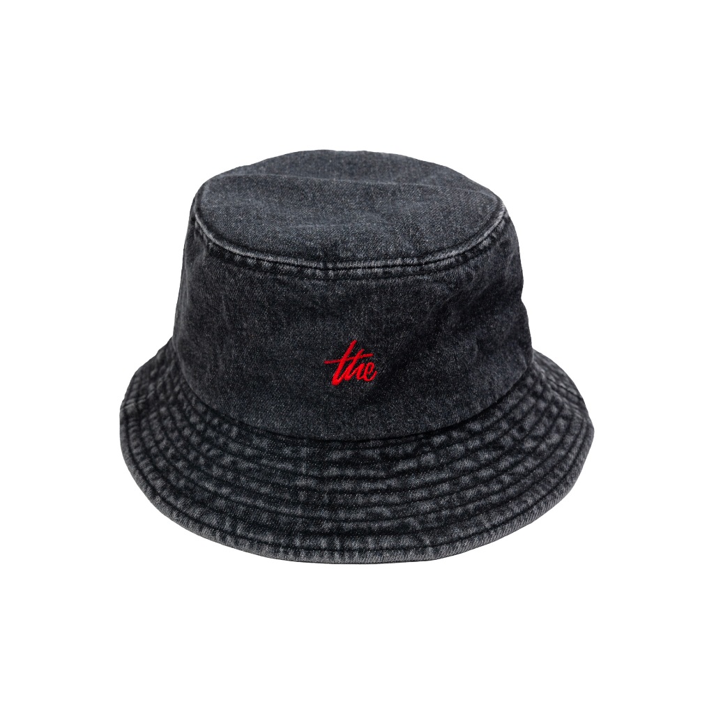 URTHE - หมวกบัคเก็ต ยีนส์ฟอก รุ่น WASH FADE BUCKET HAT