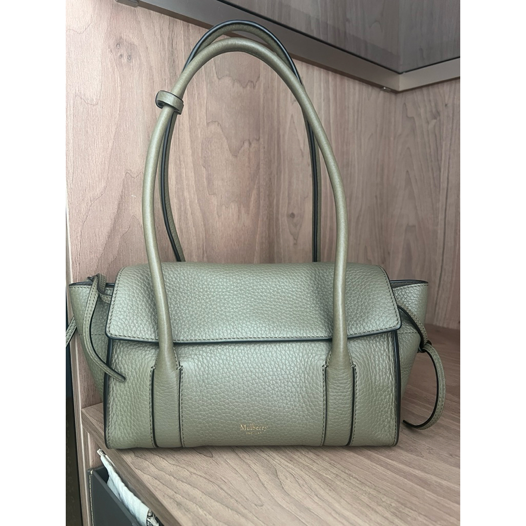 Mulberry Mini Soft Bayswater (Linen Green)
