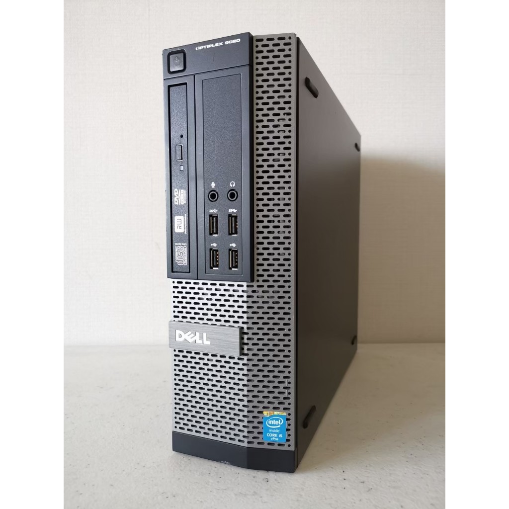 คอมมือสอง Dell Optiplex 9020 SFF CPU Core i5-4570 ฮาร์ดดิสก์ SSD ลงโปรแกรมพื้นฐาน พร้อมใช้งาน