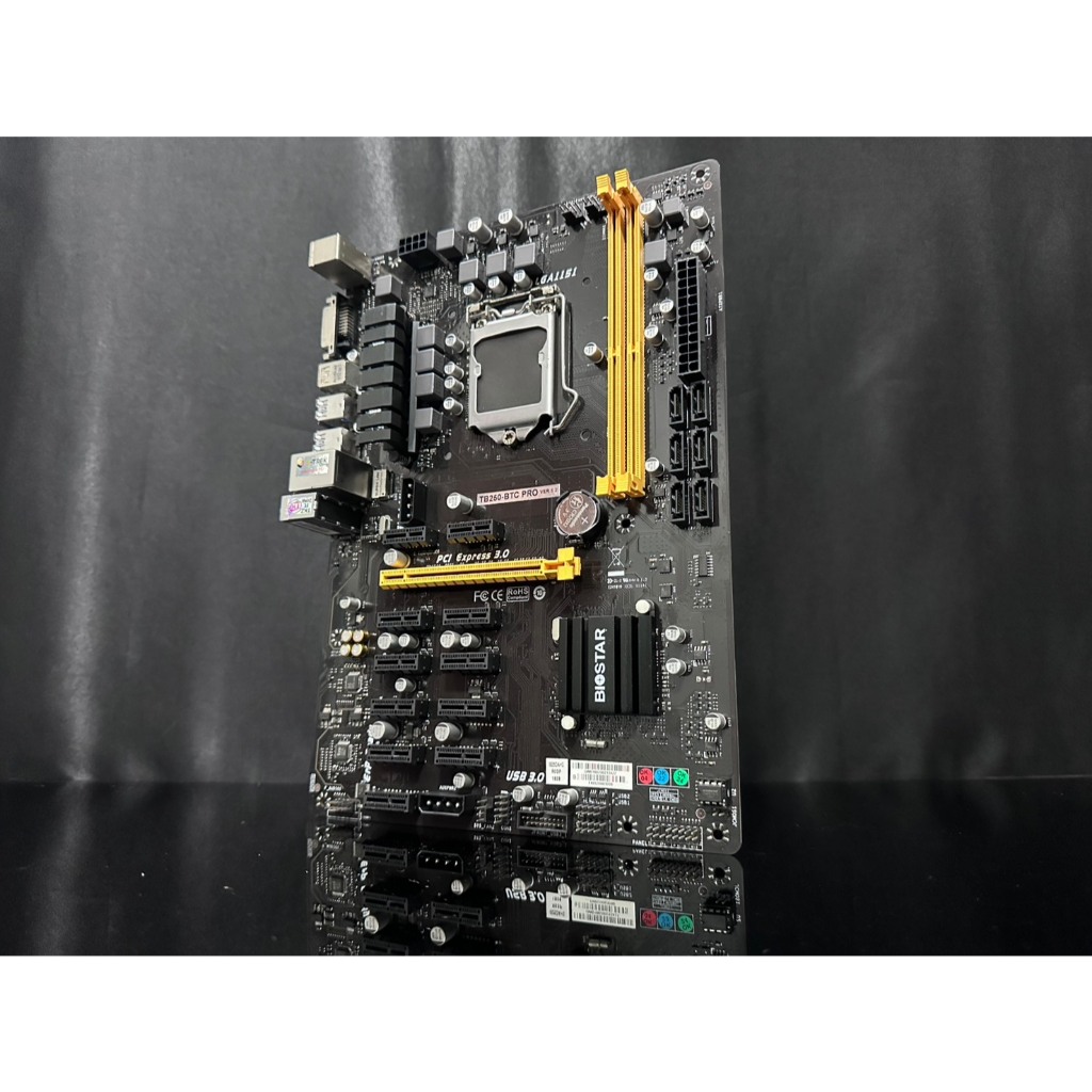 เมนบอร์ด(mainboard) Biostar TB250 series BTC / BTC+ / BTC PRO  (socket 1151) สามารภใช้กับคอมปกติได้