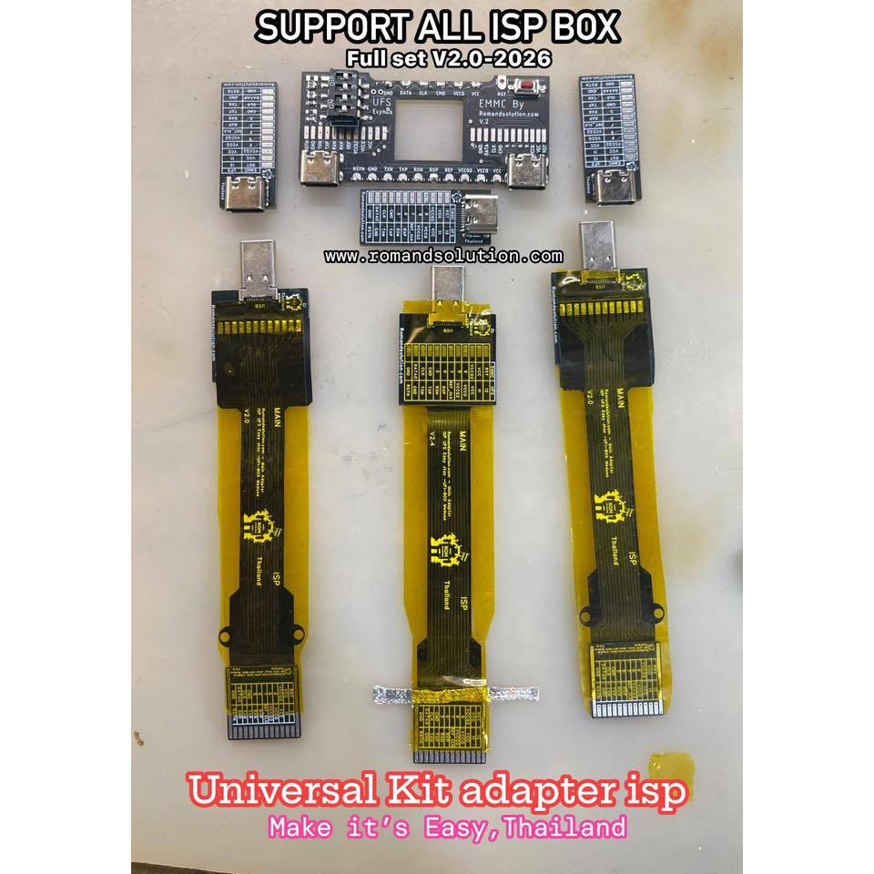 Universal kit f64 Adapter support all isp box