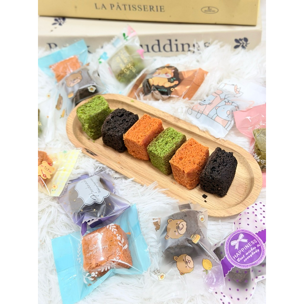 บราวนี่มินิขนาด2.5×2.5 เซนติเมตร มี 3 รสชาติ