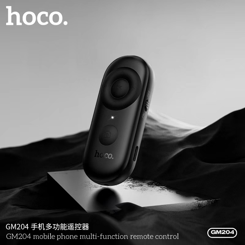 รีโมทถ่ายรูปมือถือขนาดพกพา Bluetooth 5.4 HOCO GM204 เสถียร ใช้งานได้ทั้ง ถ่ายภาพ/วิดีโอ/ดูคอนเทนต์/ควบคุมเสียง - รูปที่ 4