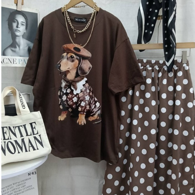 SIS.ON | Oversize เสื้อยืดโอเวอร์ไซส์ ผ้าคอตตอน No.23 ดัชชุนวินเทจ