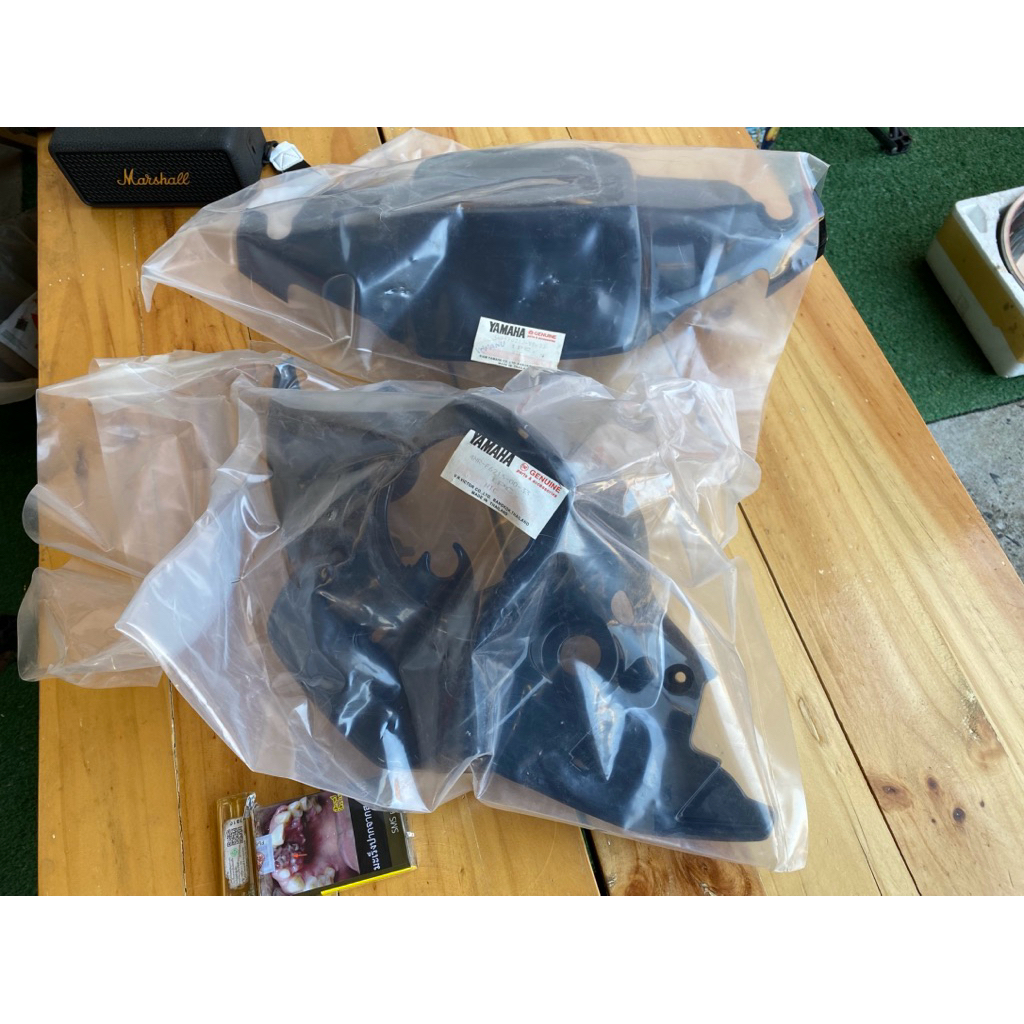 ชุดครอบแฮนด์บน ล่าง Yamaha Y111 Mate111 💥แท้ใหม่ในห่อสีดำ