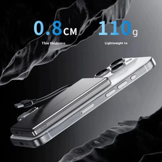 มอก.(ccc) Ouger PB1013 แบตสํารองสุดบาง0.8CM. Magnetic 10000mAh Mini พาวเวอร์แบงไร้สาย พาวเวอร์แบงค์