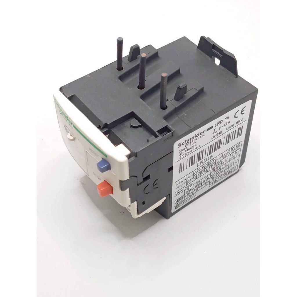 พร้อมส่ง LRD16 โอเวอร์โหลด  จาก ชไนเดอร์ SCHNEIDER ELECTRIC LRD16 โอเวอร์โหลดรีเลย์  สินค้าพร้อมส่งใ