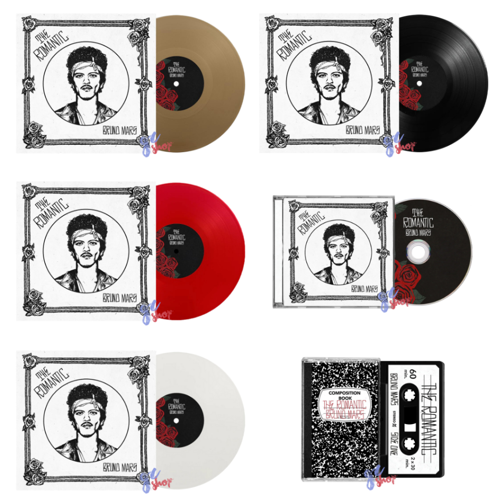(Pre-Order | พร้อมส่ง) แผ่นเสียง Bruno Mars - The Romantic CD / ซีดี / Vinyl / LP สินค้า Official
