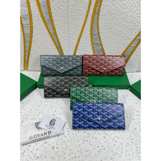 กระเป๋าสตางค์ หน้าจดหมายขนาด 8 นิ้วใบยาวงานสองพับมีช่องใส่บั…