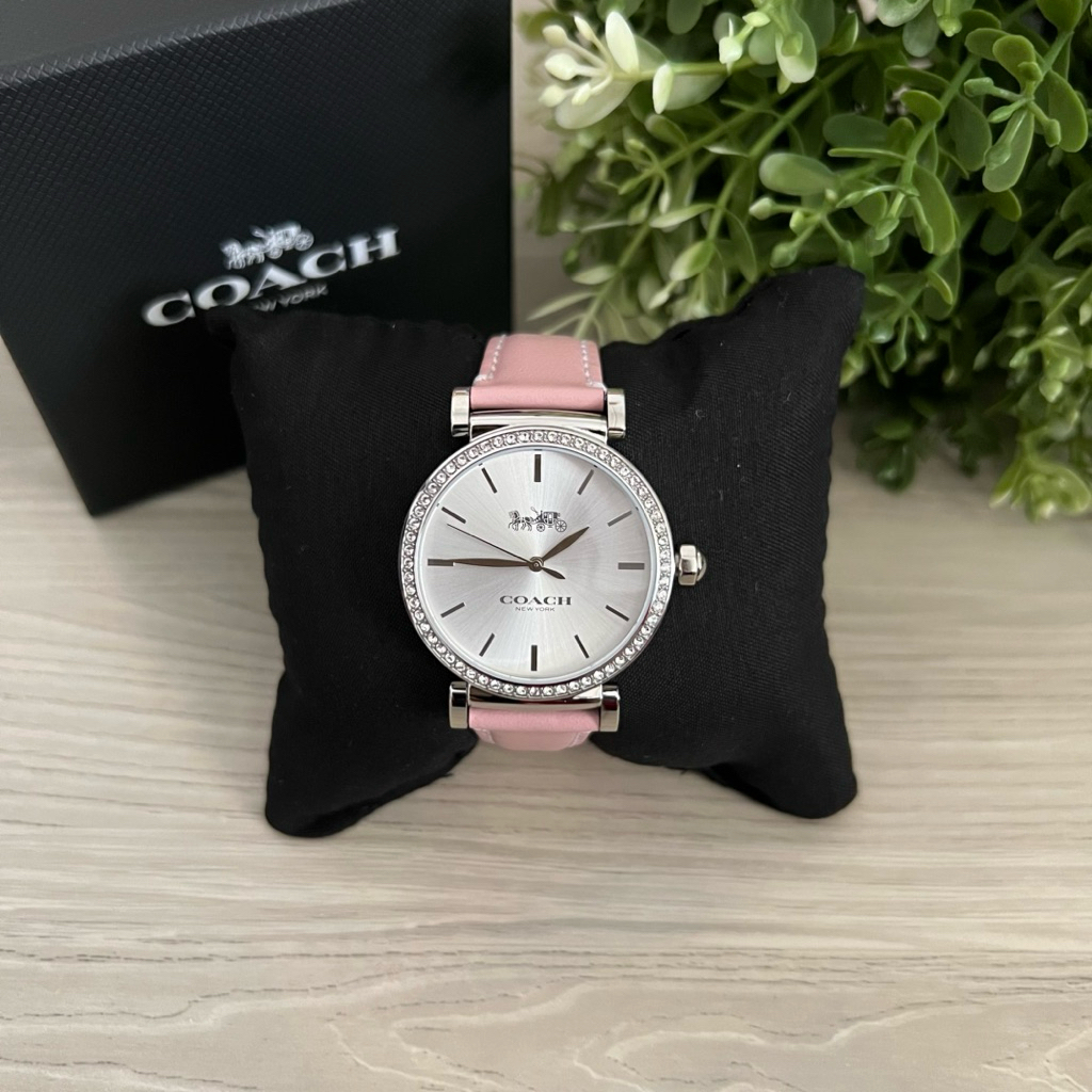 พร้อมส่งแท้💯%🇺🇸 Coach 14503550, 14503868 Madison Crystal Women’s Watch 34mm