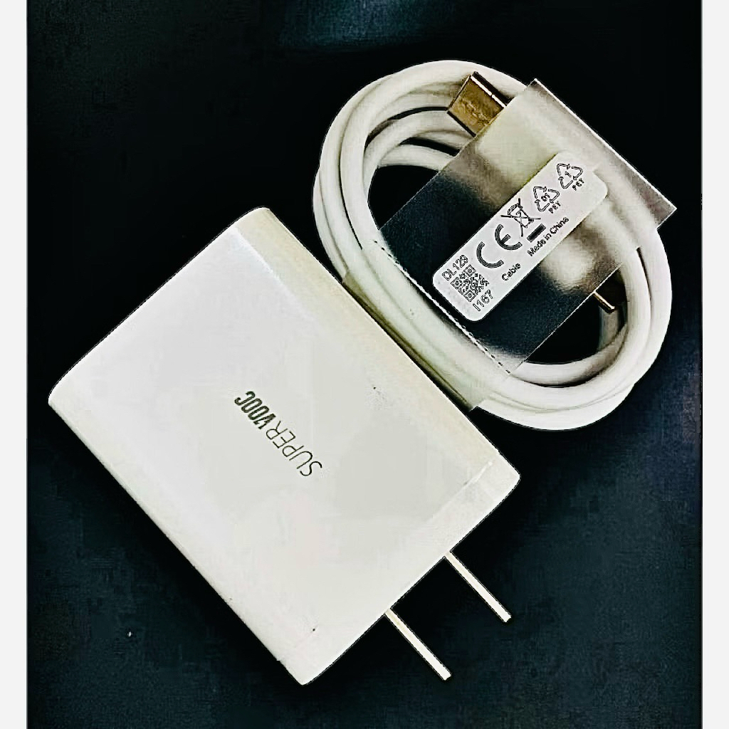 OPPO GAN 65W FASTCHARGE ** ADAPTER PD 65W + C TO C ** (NO PACKAGE)